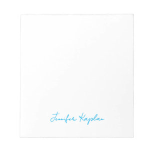 Classical Handwriting Minimalist Professional Notepad