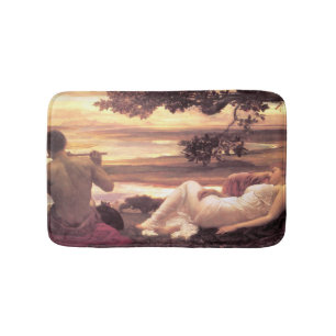 Classical Idyll (by Frederic Leighton) Bath Mat