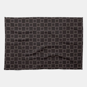Classical Kitchen towel with brown Abstract Design