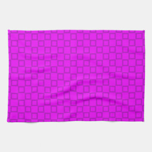 Classical Kitchen towel with pink Abstract Design