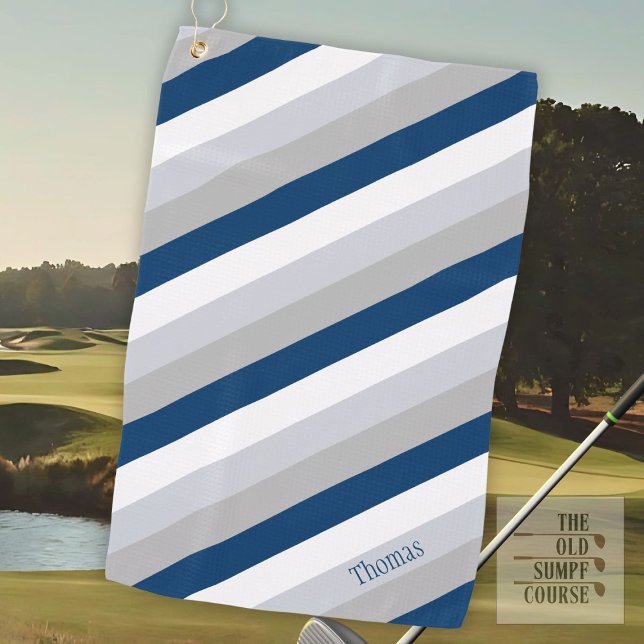 Classical Medical Four Color, Name  Golf Towel (Creator Uploaded)