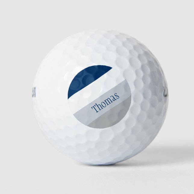 Classical Medical Four Colour, Name  Golf Balls (Front)