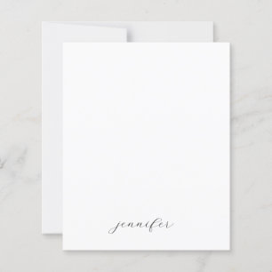 Classical Minimalist Professional Paper Sheet