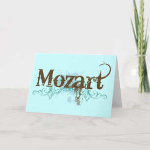 Classical Mozart Card