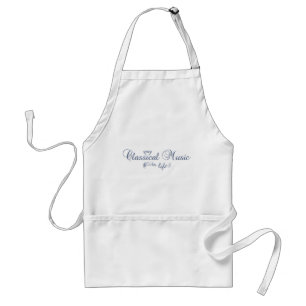 Classical Music apron - choose style & colour