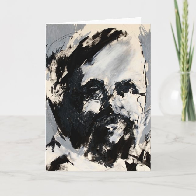 Classical Music Greeting Card - Debussy (Front)