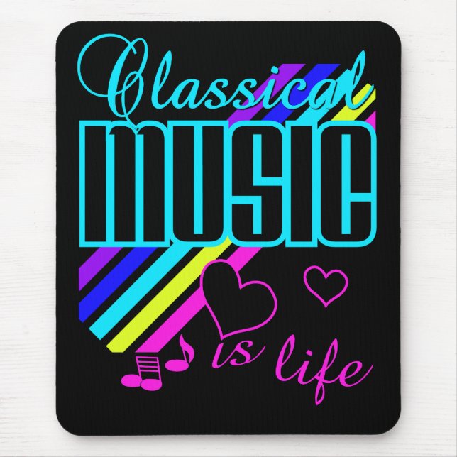 Classical Music mousepad (Front)