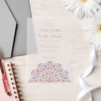 Classical Ornate Art Deco Style Mandala Wedding