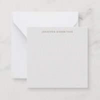 Classical Personalised Customised Minimalist