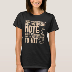Classical Pianist Piano Musical Instrument T-Shirt