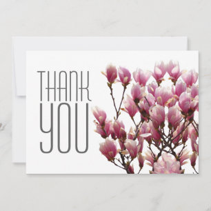 Classical Professional Floral Thank You Card