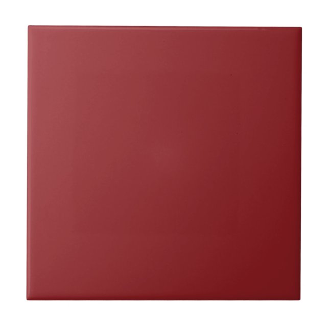 Classical Red Square Kitchen and Bathroom Ceramic Tile (Front)