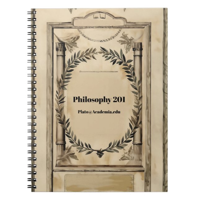 Classical Reflections of Wisdom Notebook (Front)