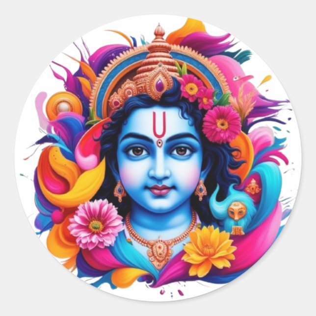 Classical round stickers  (Front)