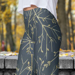 Classical William Morris Woodland Twigs Print Leggings<br><div class="desc">Chic and Classy: Bring sophistication to your wardrobe with these William Morris-inspired leggings! Featuring a bold,  intricate pattern,  they blend timeless elegance with the comfort you need for both active and casual days. Make a lasting impression wherever you go—shop now and elevate your style!</div>