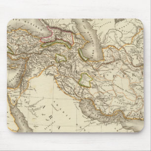 Classical World Eastern Hemisphere Map Mouse Pad