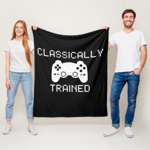 CLASSICALLY TRAINED FLEECE BLANKET