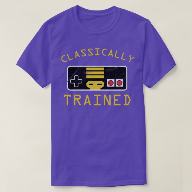 Classically Trained Video Game  T-Shirt (Design Front)