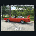 Classics 2016 Calendar<br><div class="desc">2016 Classic Car Calendar</div>