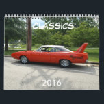 Classics 2016 Calendar<br><div class="desc">2016 Classic Car Calendar</div>