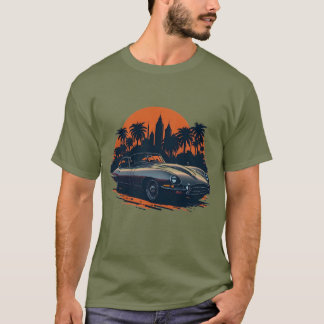 Classics Cars - Jaguar E-Type T-Shirt 001