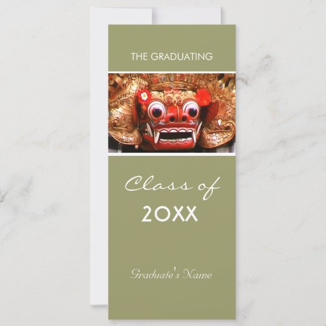 Classics Graduation Invitation (Front)