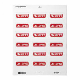 Classified Label