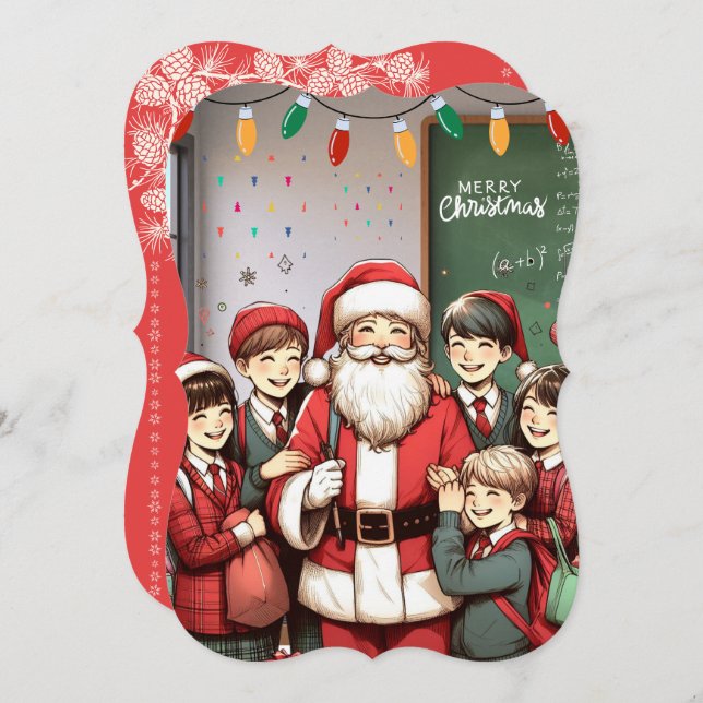 CLASSMATE CHRISTMAS GREETING (Front/Back)