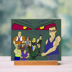 classmates anime inspired  acrylic sign