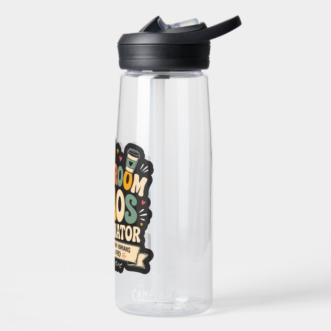 Classroom Chaos Coordinator Water Bottle (Left)