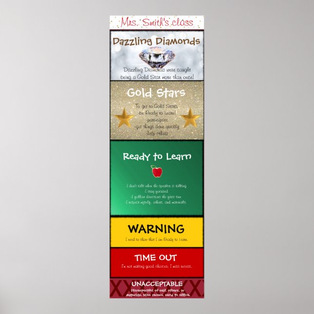 Classroom Clip Chart (Front)