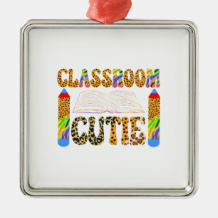 Classroom Cutie Metal Ornament