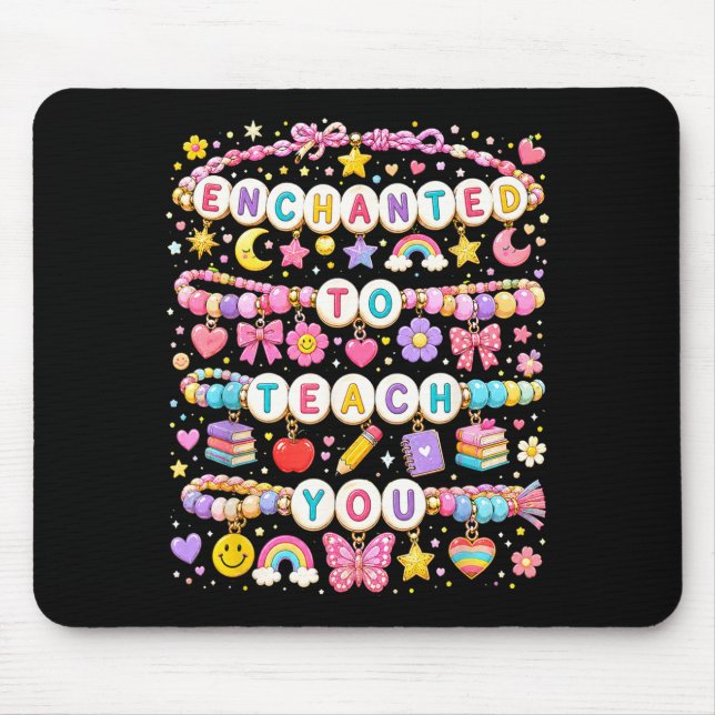 Classroom enchanted to teach teacher back to mouse pad (Front)