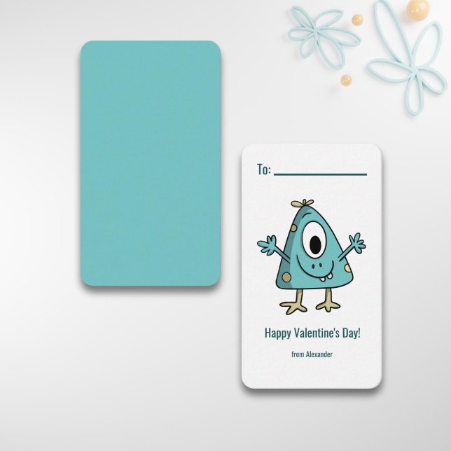 Classroom Happy Valentine's Day Monster Card (Creator Uploaded)