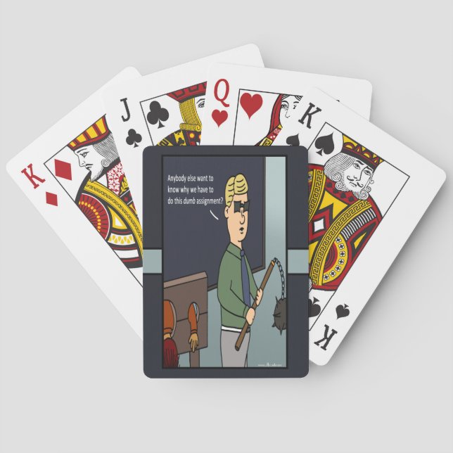 Classroom Management Playing Cards (Back)
