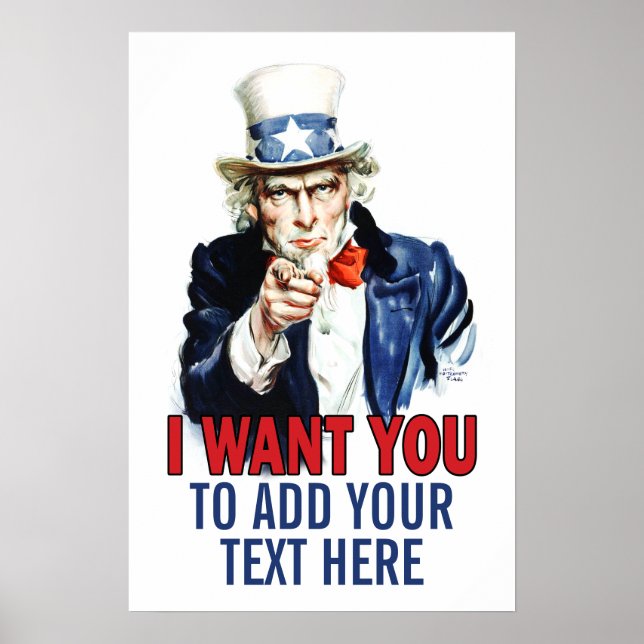 Classroom Poster: Add Your Text Here Poster (Front)