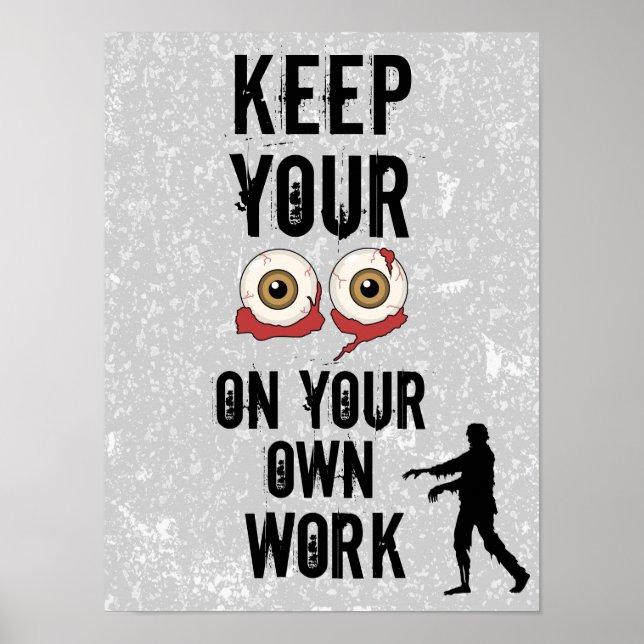 Classroom Poster Middle School Teachers Cheating (Front)