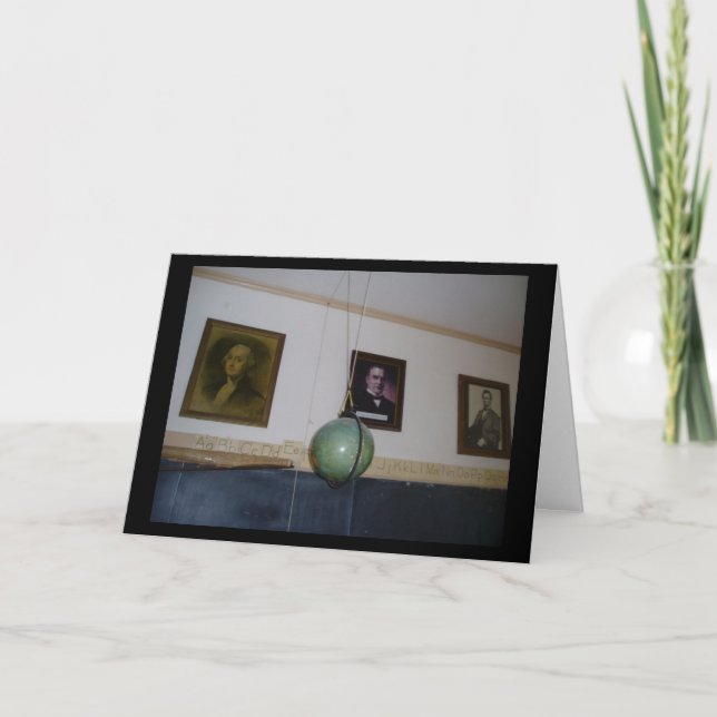 "Classroom Presidents" Congratulatory Card (Front)