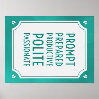 Classroom Rules Poster