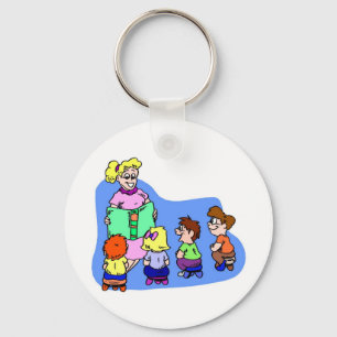 Classroom Storytime Key Ring