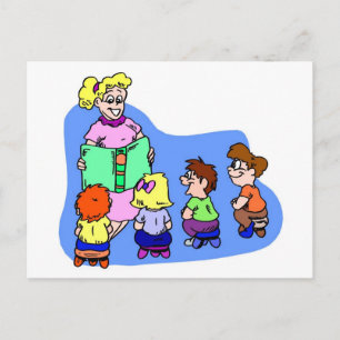 Classroom Storytime Postcard