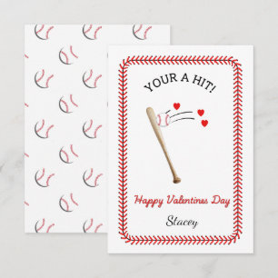 Classroom Valentine "You're A Hit"