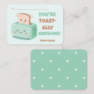 Classroom Valentine's Day Awesome Toast Card