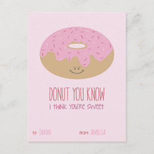 Classroom Valentines Holiday Postcard