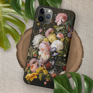 Classy Antique Floral Still Life Fine Art Painting iPhone 14 Pro Case