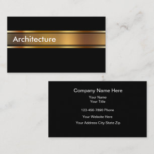 Classy Architect Theme Business Cards