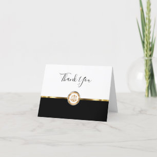 Classy Attorney Blank Customer Thank You Card