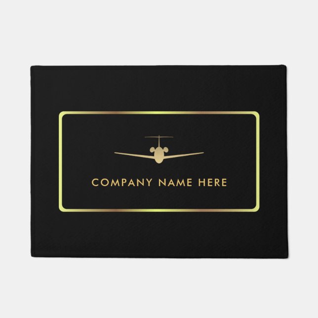 Classy Aviation Doormat (Front)