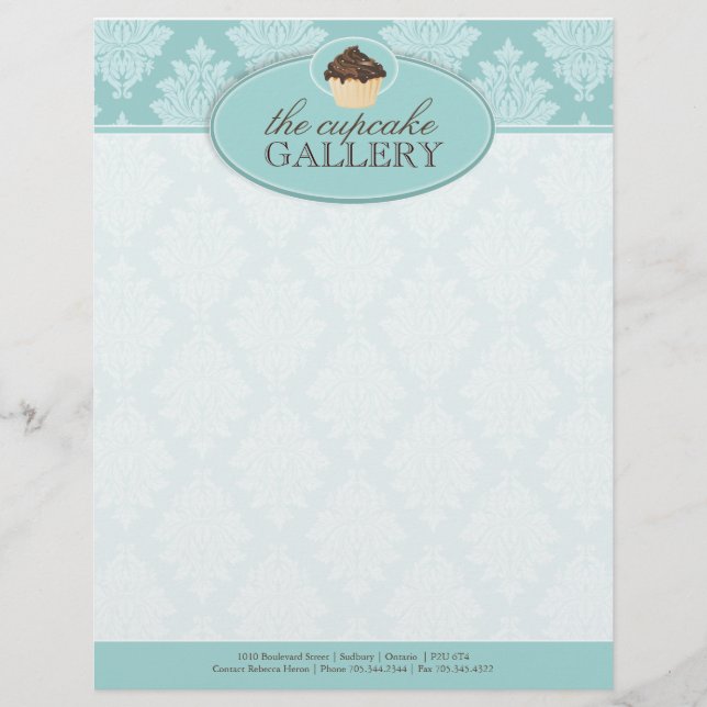 Classy Bakery Letterhead (Front)