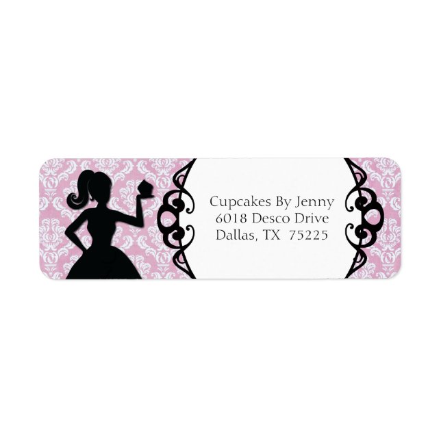 Classy Bakery Return Address Label (Front)